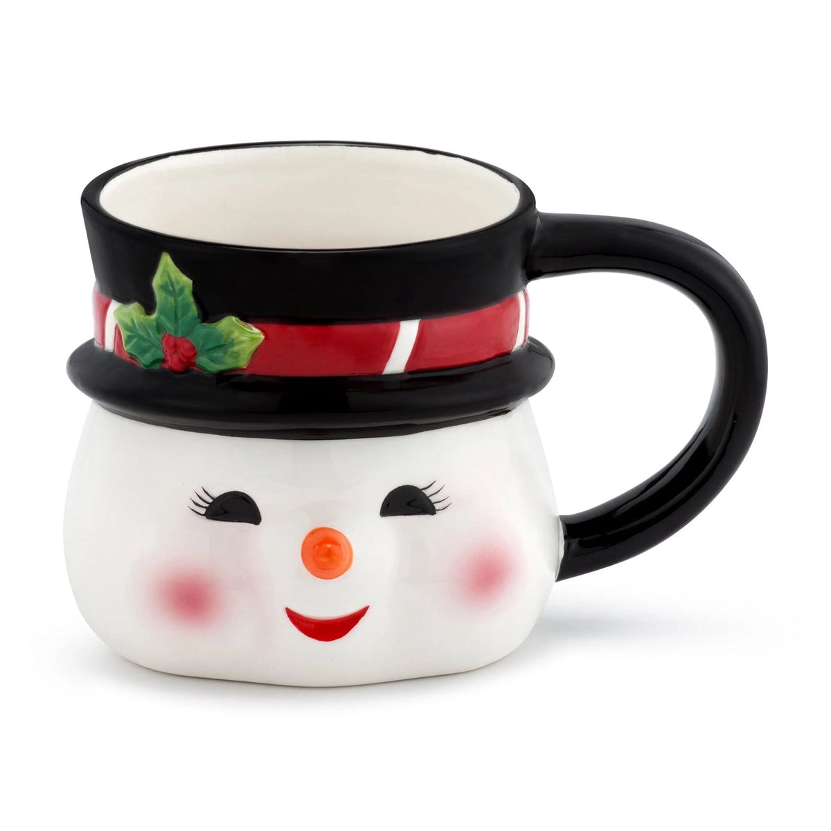 Mr. Christmas Nostalgic 16oz Ceramic Snowman Coffee Mug
