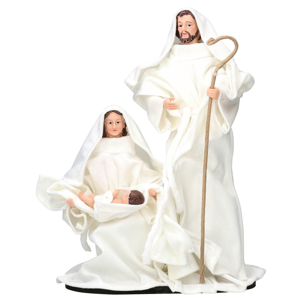 Multicolor Mary, Joseph, and Baby Jesus Christmas Decoration, 14", by Holiday Time