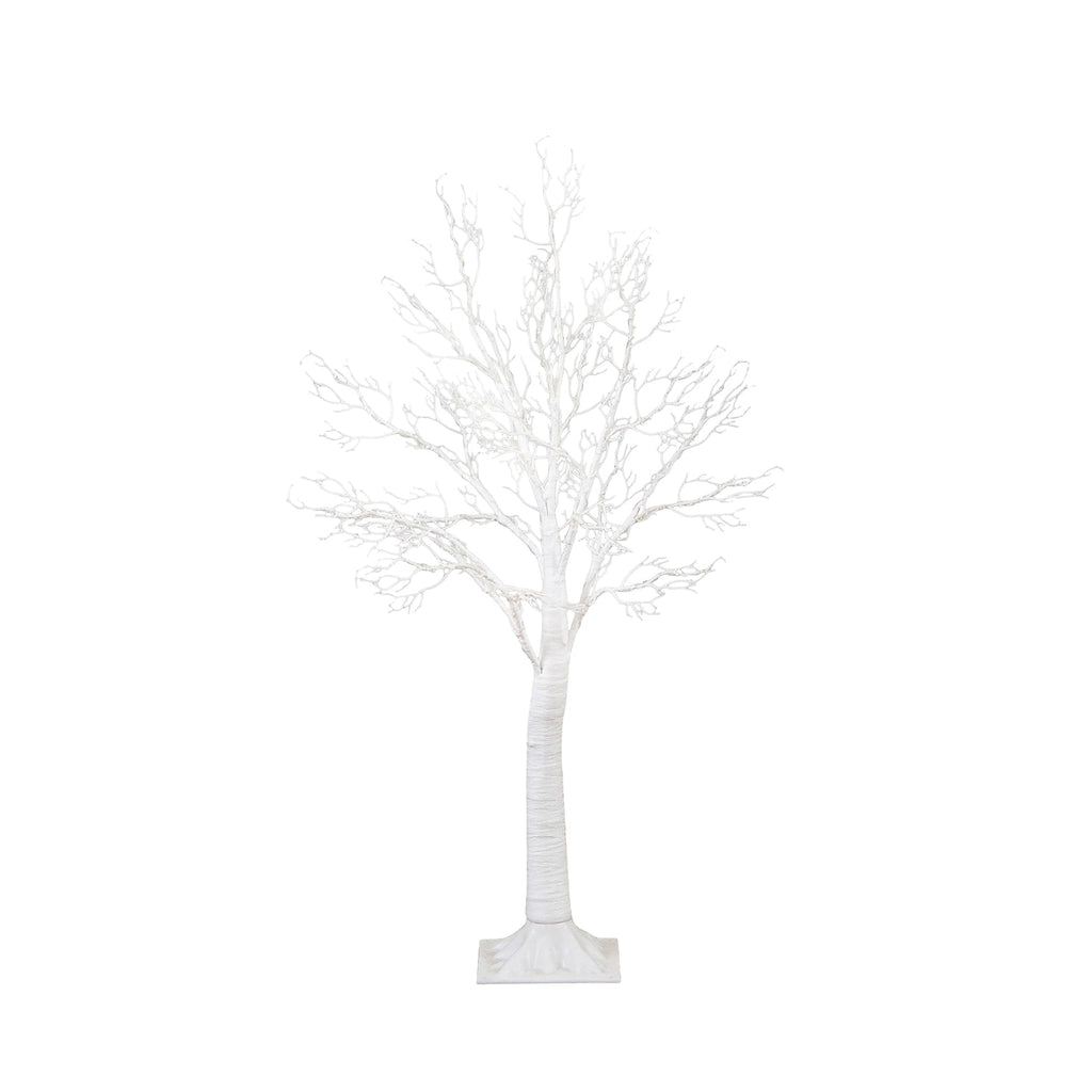 Nearly Natural Pre-Lit Twig Artificial Christmas Tree - 4' - Warm White LED Lights