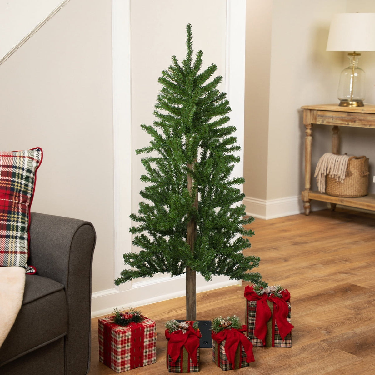 Northlight 4' Alpine Artificial Christmas Tree - Unlit