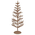 Northlight Artificial Glittered Twig Christmas Tree - 18" - Rose Gold - Unlit