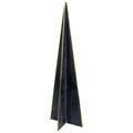 Northlight Triangular Christmas Tree Decoration - 15" - Blue and Gold
