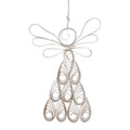 White Paper Angel Christmas Ornament, 6", by Holiday Time