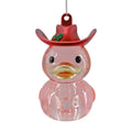 Pink Rubber Duckie with Cowboy Hat Christmas Ornament, 3", by Holiday Time