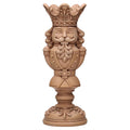 Brown Polyresin Nutcracker Christmas Pillar Candle Holder, 12", by Holiday Time