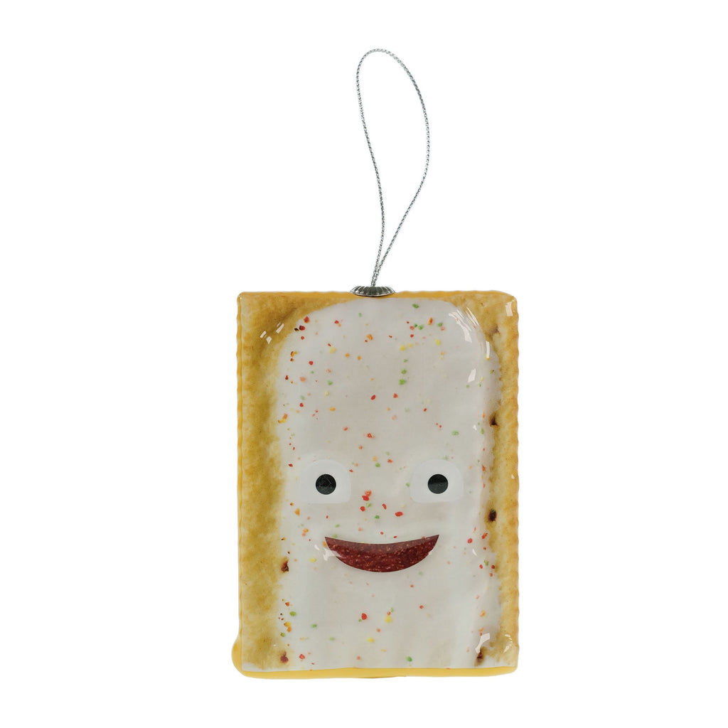 Pop Tarts With White Frosting Christmas Tree Ornament