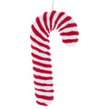 Red and White Fabric Candy Cane Christmas Ornament, 6.5", by Holiday Time