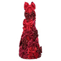 Bow Tree Christmas Decoration, Red, 16", by Holiday Time