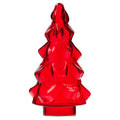 Small Glass Tree Christmas Decoration, Red, 10", by Holiday Time