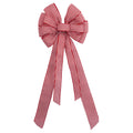 Red and White Striped Decorative Christmas Bow, 30", by Holiday Time