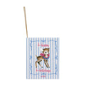 Mr. Christmas Reindeer Storybook Ornament, Blue