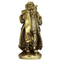 Santa Checks His List Christmas Decoration, Gold, 11.8", by Holiday Time
