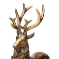 Sitting Deer Christmas Decoration, Gold, 11", by Holiday Time