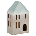 Light-Up LED Ceramic House Christmas Decoration, Gray, 6.3", by Holiday Time