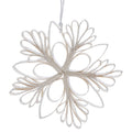 White Paper Snowflake Christmas Ornament, 5.5", by Holiday Time