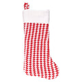 Knit Christmas Stocking, Red and White, 19", by Holiday Time