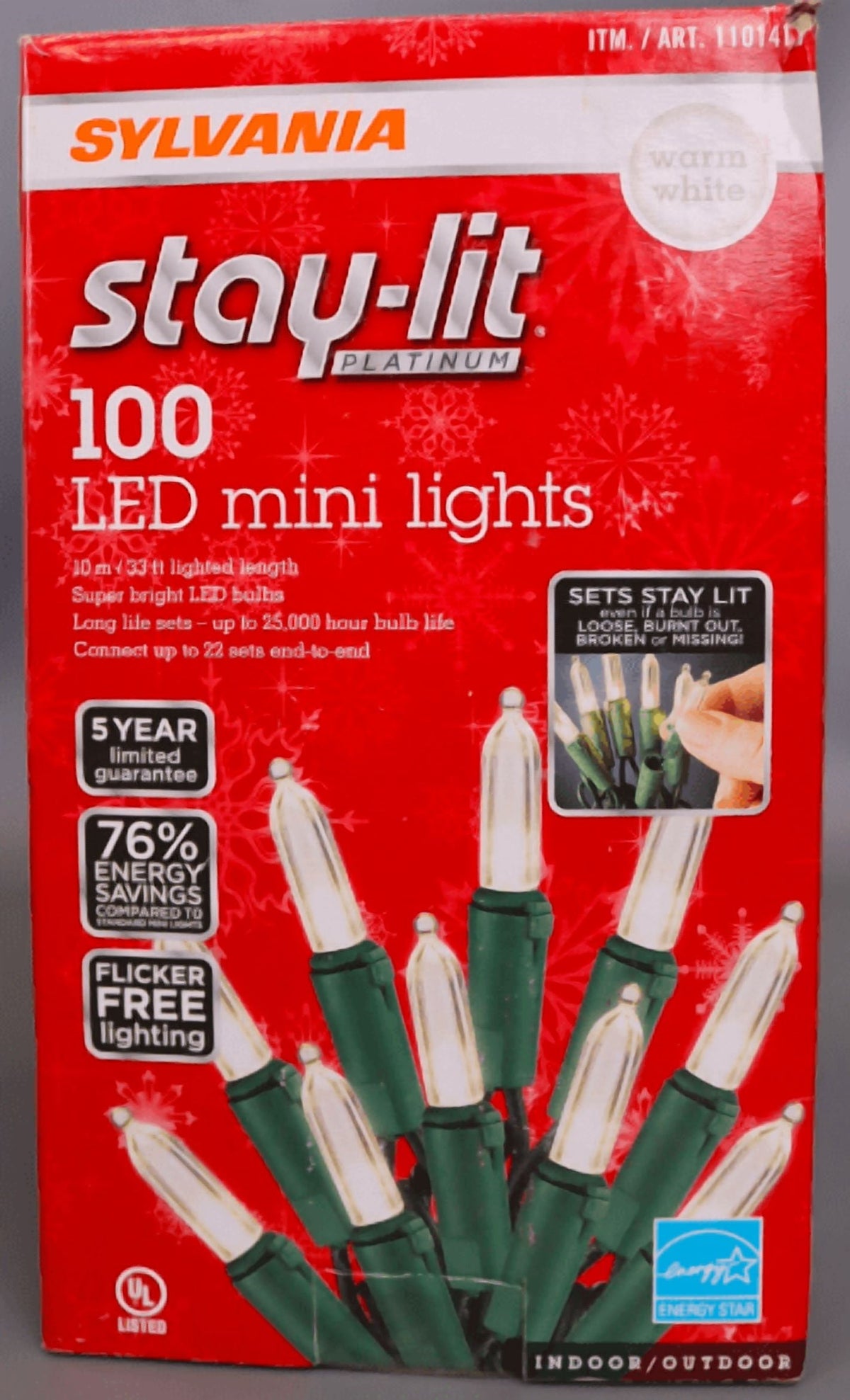 Sylvania 100ct LED Mini White Lights 1101417