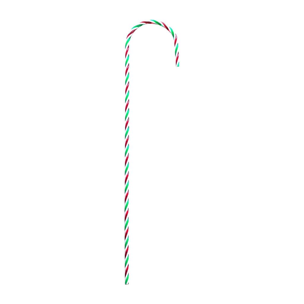 Twisty Candy Cane Yard Stake, Green/Red/White, 25", by Holiday Time