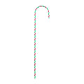 Twisty Candy Cane Yard Stake, Green/Red/White, 25", by Holiday Time