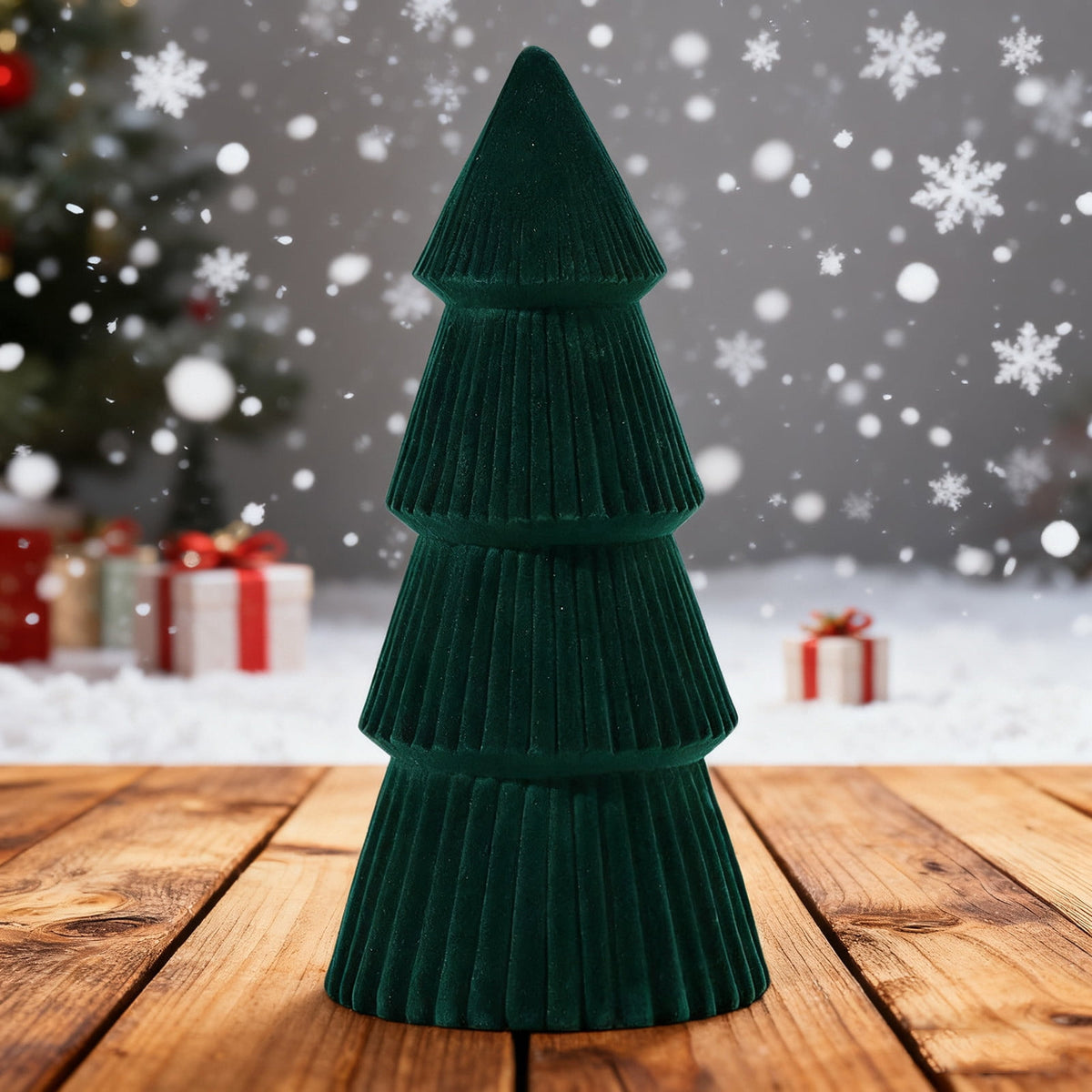 Tabletop Trees for Xmas Winter Home Room Holiday Decorations Entryway Table Mantel Centerpiece Decor Party Supplies