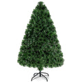 Topbuy 4'Fiber Optic Artificial PVC Christmas Tree w/ Met