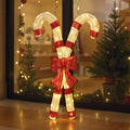 UBesGoo Christmas Candy Cane Lighted Christmas Decoration Outdoor Yard Decor
