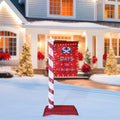 VEIKOUS 5ft Lighted Countdown to Christmas Sign W/125 LED Lights and Remote Control for Christmas Decoration