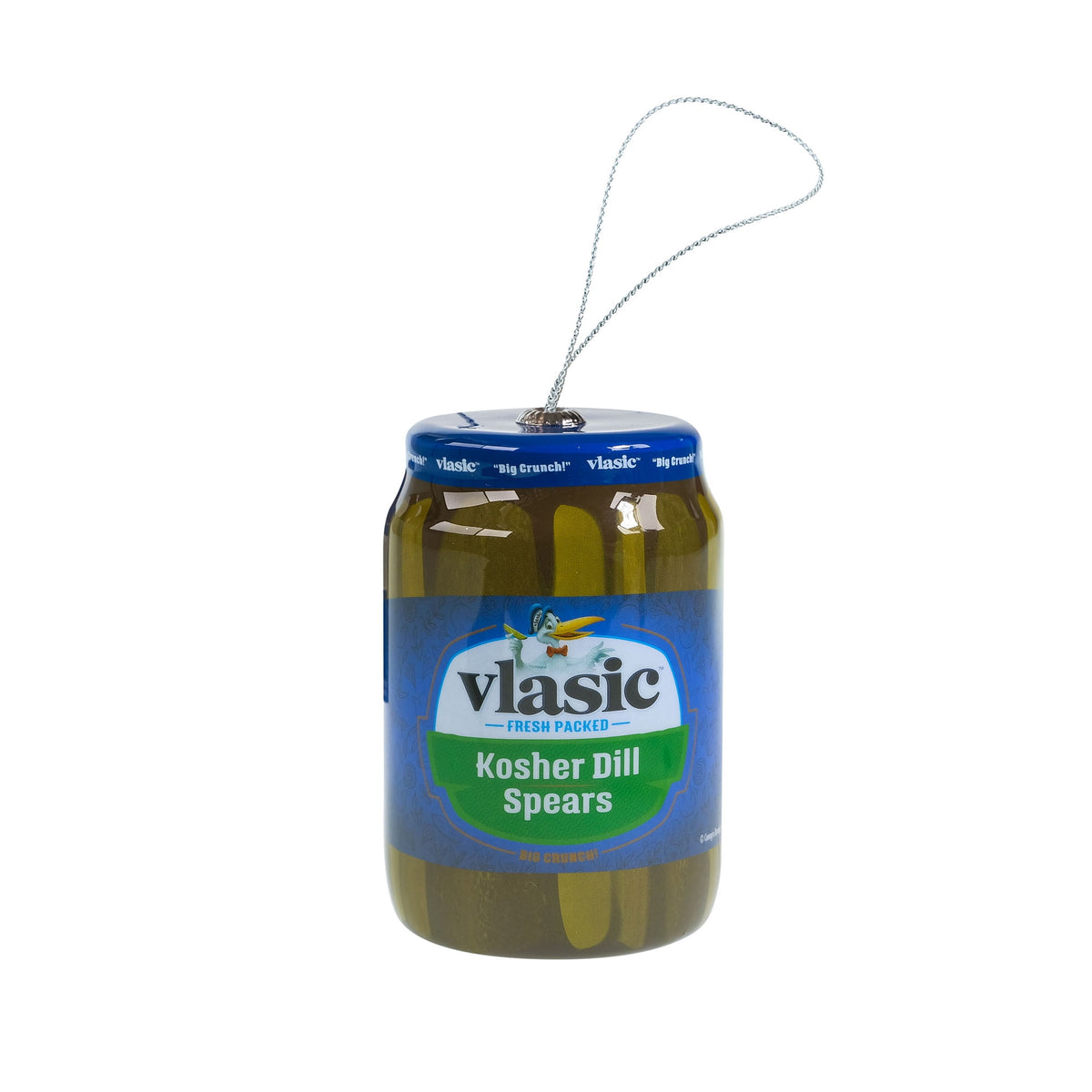 Vlasic Pickles Christmas Tree Ornament - Limited Edition Collectible, Set of 1