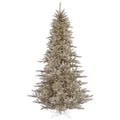 Vickerman 5.5' Champagne Fir Artificial Christmas Tree, Unlit - Faux Champagne Christmas Tree - Seasonal Indoor Home Decor