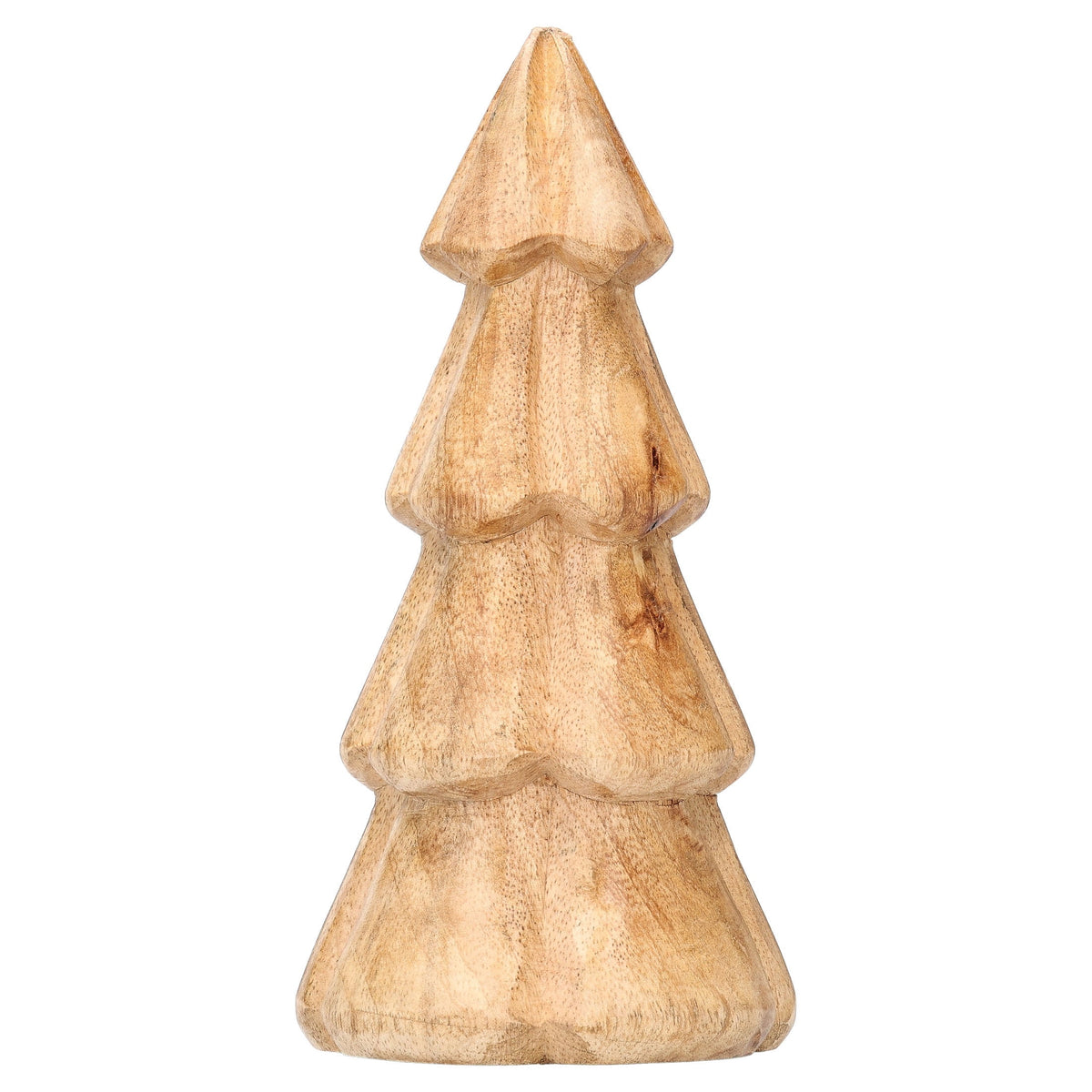 Wood Tree Christmas Decoration, Natural, 6", by Holiday Time