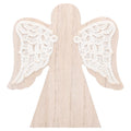 Wood Angel Christmas Decoration, White, 5.3", by Holiday Time