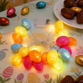 XGFHYJEH 1.5M 10LED Egg Easter Lights for Easter Decorations, Battery Operated Easter String Lights for Easter Garland Spring Wreath Decor, Mini Lighted Eggs for Home Party Mantle Tree Decor