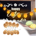 XGFHYJEH 1.65M 10LED Easter Lights for Easter Decorations, Battery Operated Easter String Lights for Easter Garland Spring Wreath Decor, Mini Lighted for Home Party Mantle Tree Decor