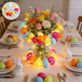 XGFHYJEH 3M 20LED Easter Lights for Easter Decorations, Battery Operated Easter String Lights for Easter Garland Spring Wreath Decor, Mini Lighted for Home Party Mantle Tree Decor