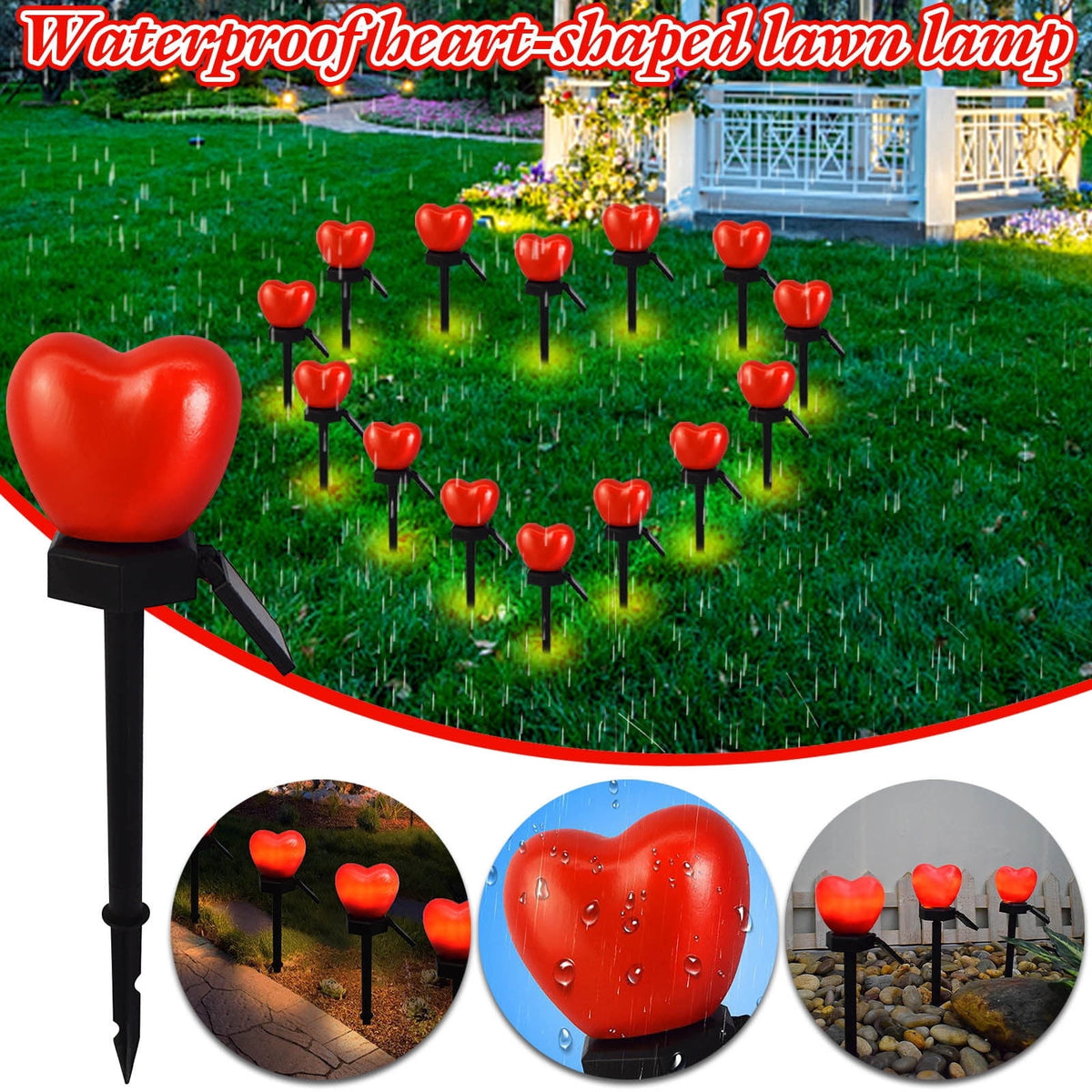 XGFHYJEH 5ft Valentines Day Decorations, Valentines Day Lights, Valentines String Lights, Valentine's Day Decor, Heart String Lights, Battery Operated
