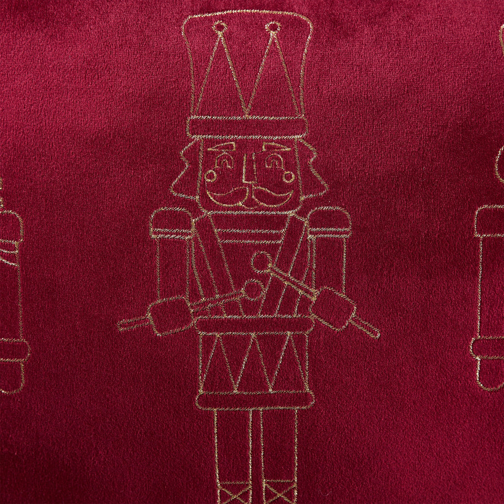 My Texas House Nutcracker Decorative Christmas Pillow, Green, 20" x 14"