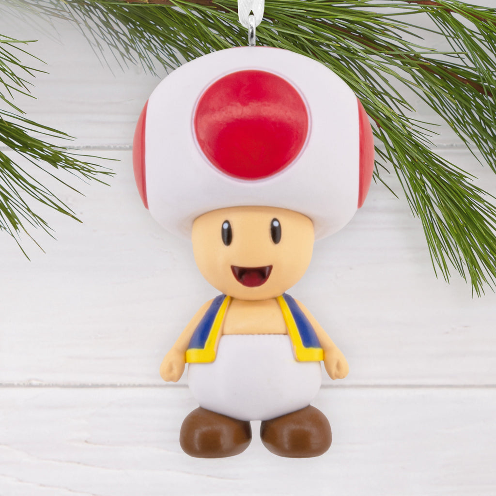 Hallmark Christmas Ornament (Nintendo Super Mario Toad), 1 Count, 1 Count