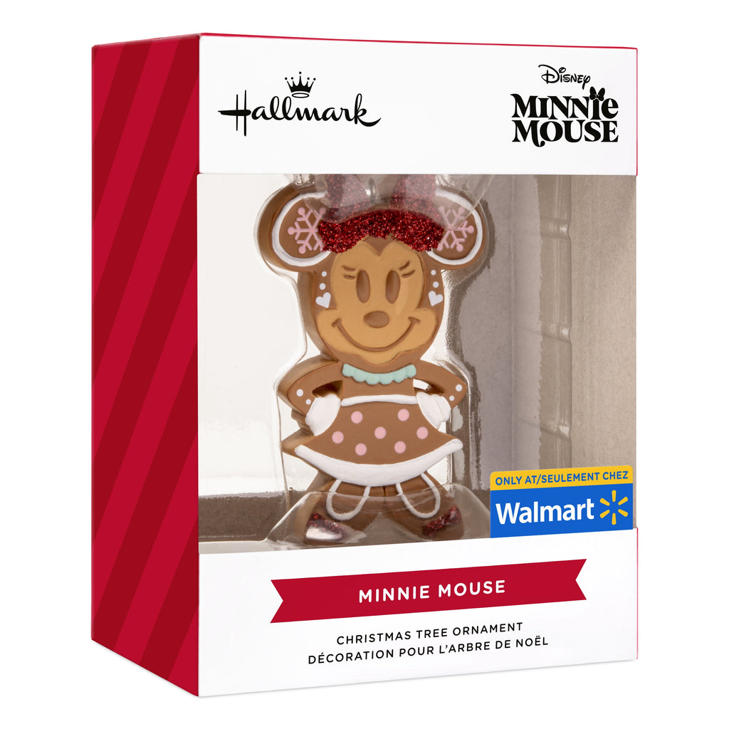 Hallmark Christmas Ornament (Disney Minnie Mouse Gingerbrd Cookie), 1 Count