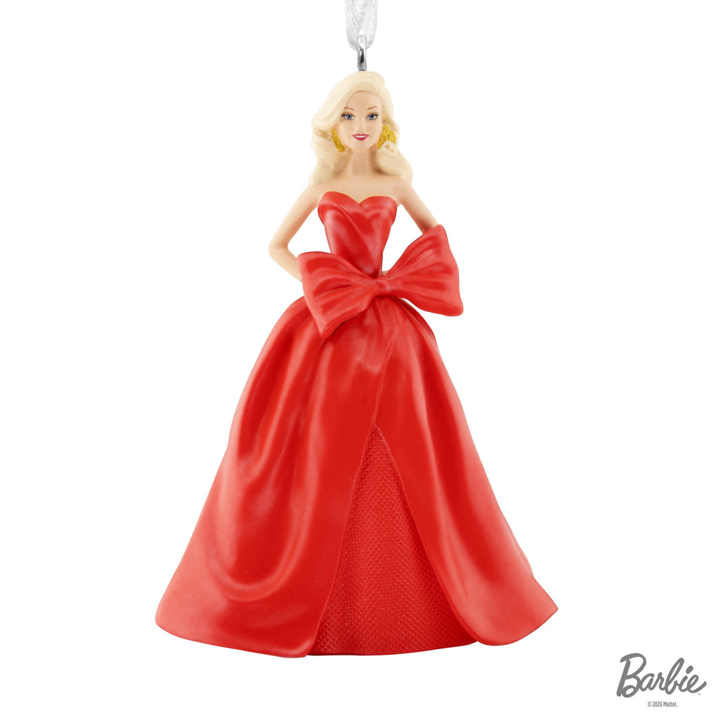 Hallmark Christmas Ornament (Holiday Barbie 2026), 1 Count