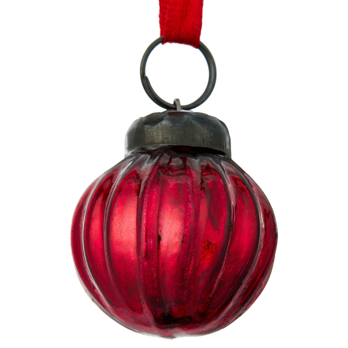 4-Count Red Mini Ball Christmas Ornaments, by Holiday Time