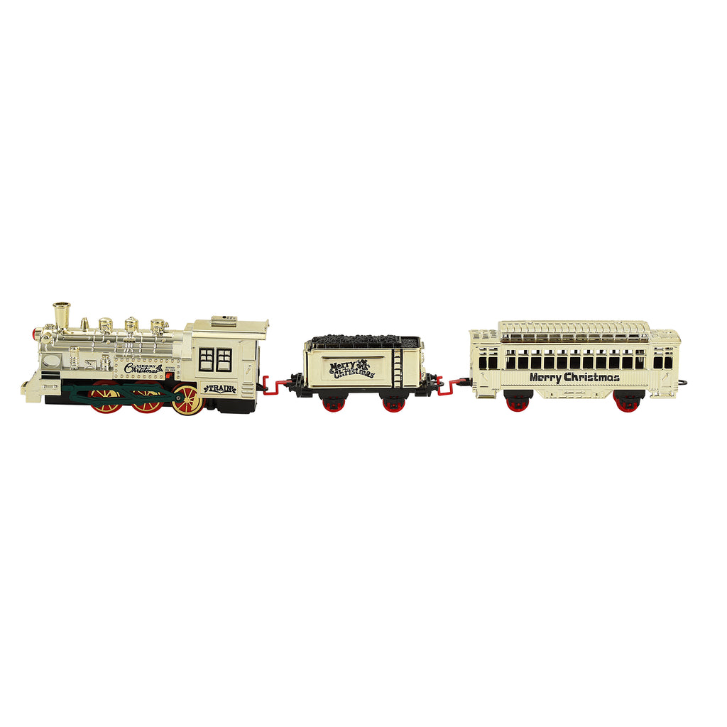 Mr. Christmas Animated Train Around the Tree - Gold