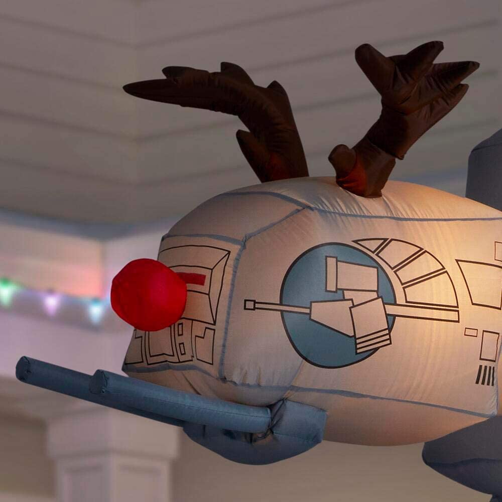 Star Wars Giant AT-AT Walker Christmas Reindeer 8 Ft. Airblown Inflatable
