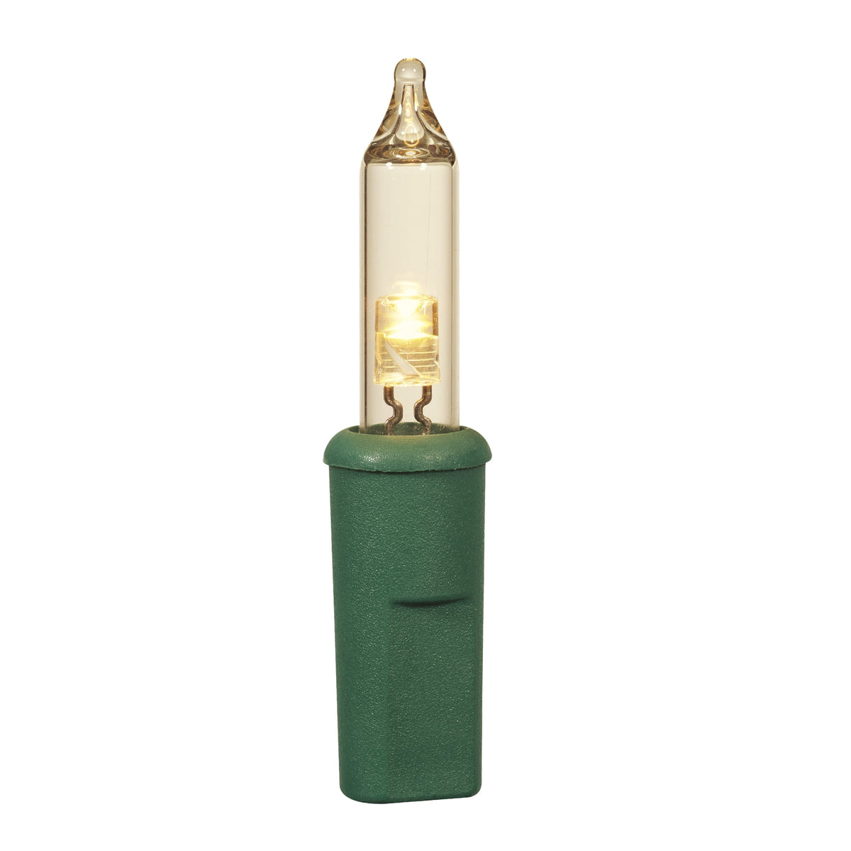 Indoor/Outdoor 100-Count LED Glass Mini Lights, Warm White, 19.5', by Holiday Time