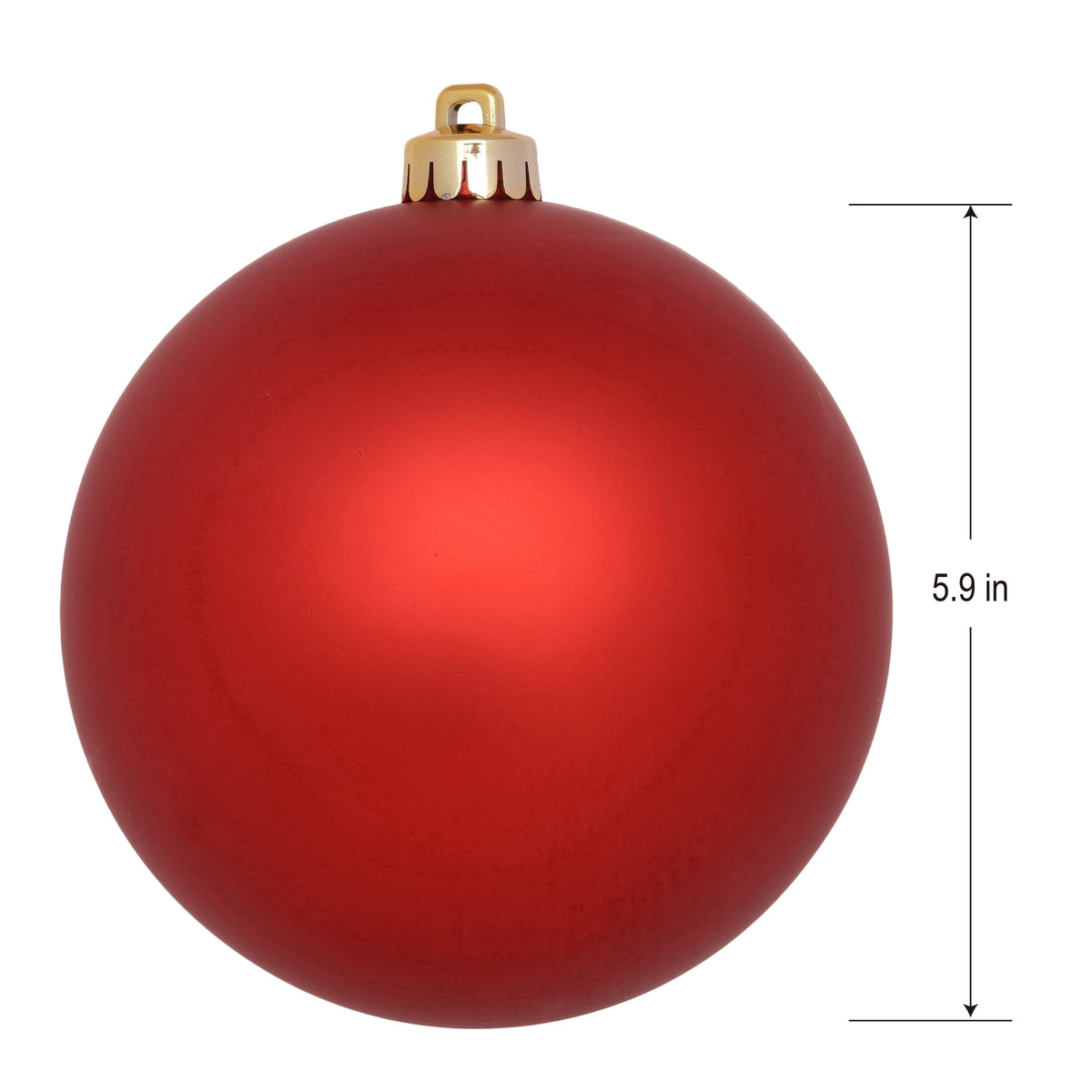 4-Count Champagne and Cream Ball Shatterproof Christmas Ornaments, 6", by Holiday Time