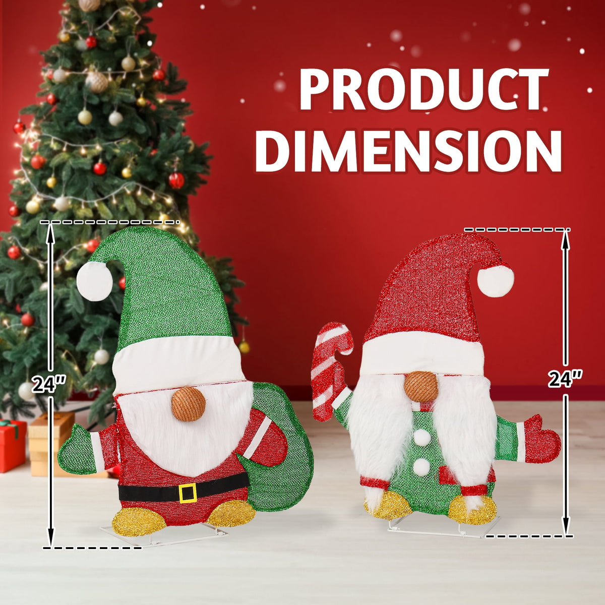 Ktaxon Penguin Christmas Lighted Outdoor Decoration for Holiday Lawn Garden Party