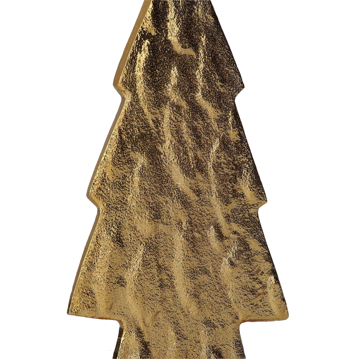 Aluminum Tree Christmas Decoration, Gold, 8.8", by Holiday Time