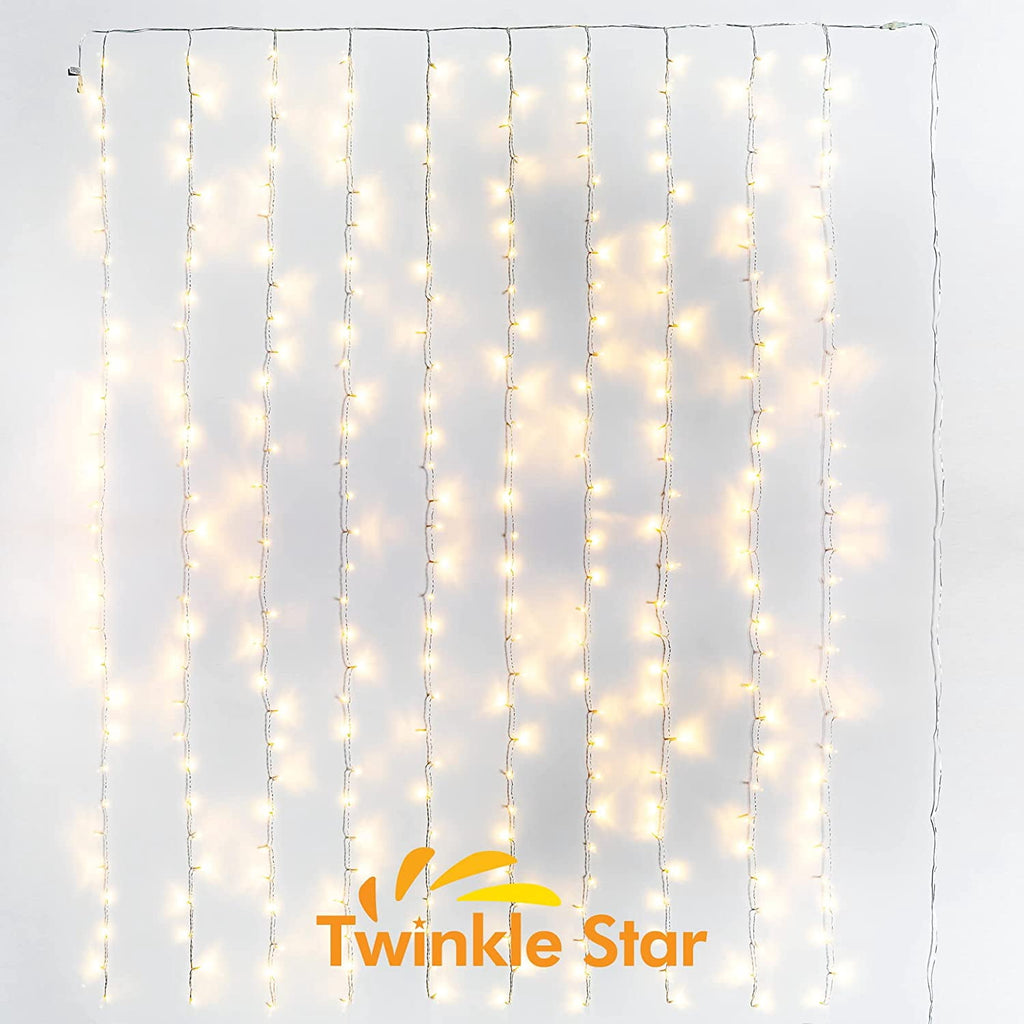 Twinkle Star 300 LED Christmas Fairy String Lights, 33 FT Multicolor with 8 Lighting Modes, Indoor/Outdoor Holiday Decorations, Mother’s Day Gift Ideas