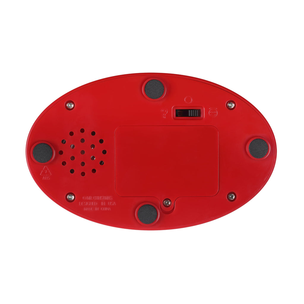 Mr. Christmas Decorative Santa Meter, Red