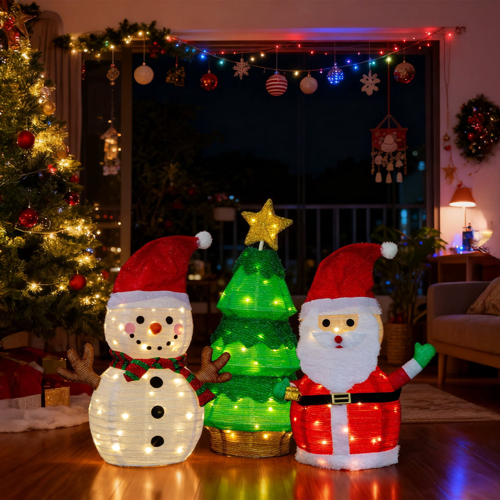 Ktaxon Penguin Christmas Lighted Outdoor Decoration for Holiday Lawn Garden Party