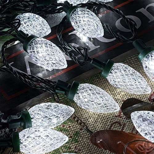 Bibana Indoor/Outdoor 81 ft Corded Electric Waterproof LED Christmas String Light